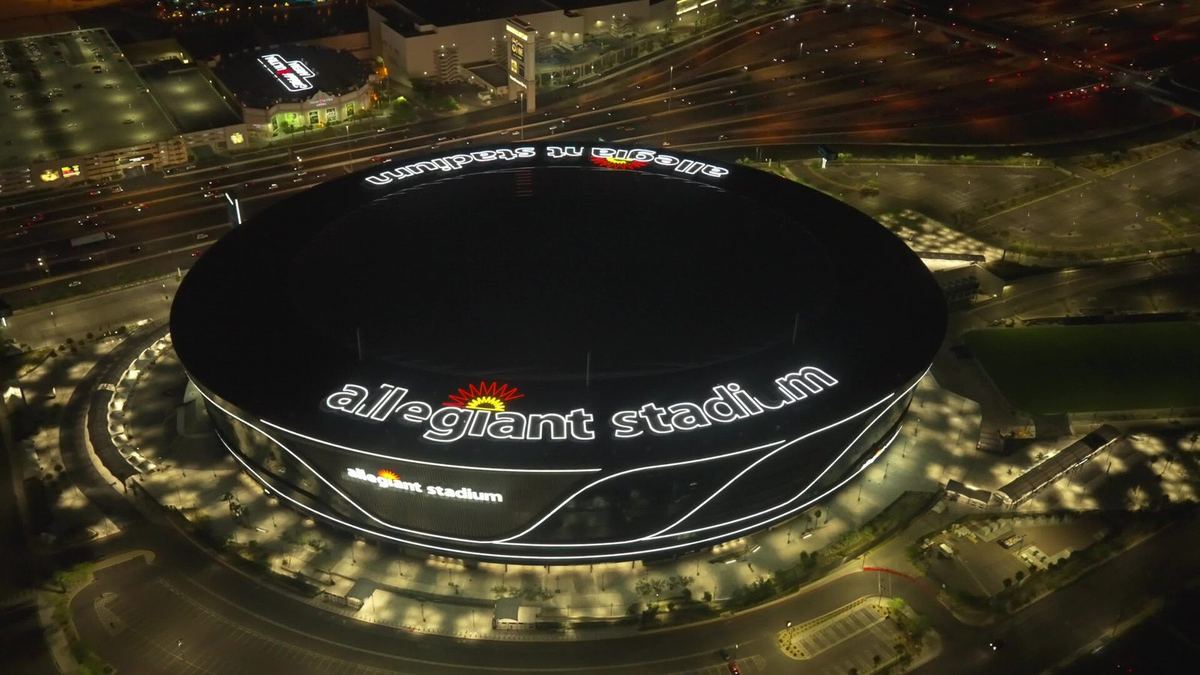 Allegiant Stadium in Las Vegas