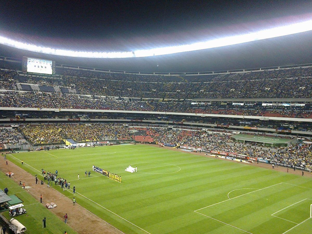 Estadio Banorte (Estadio Azteca) interior, Club América vs Cruz Azul