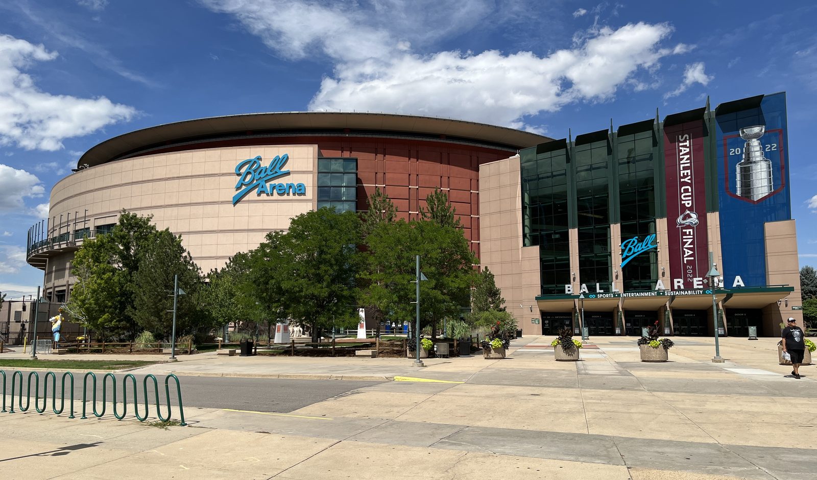 Ball Arena in Denver, home of the Colorado Avalanche
