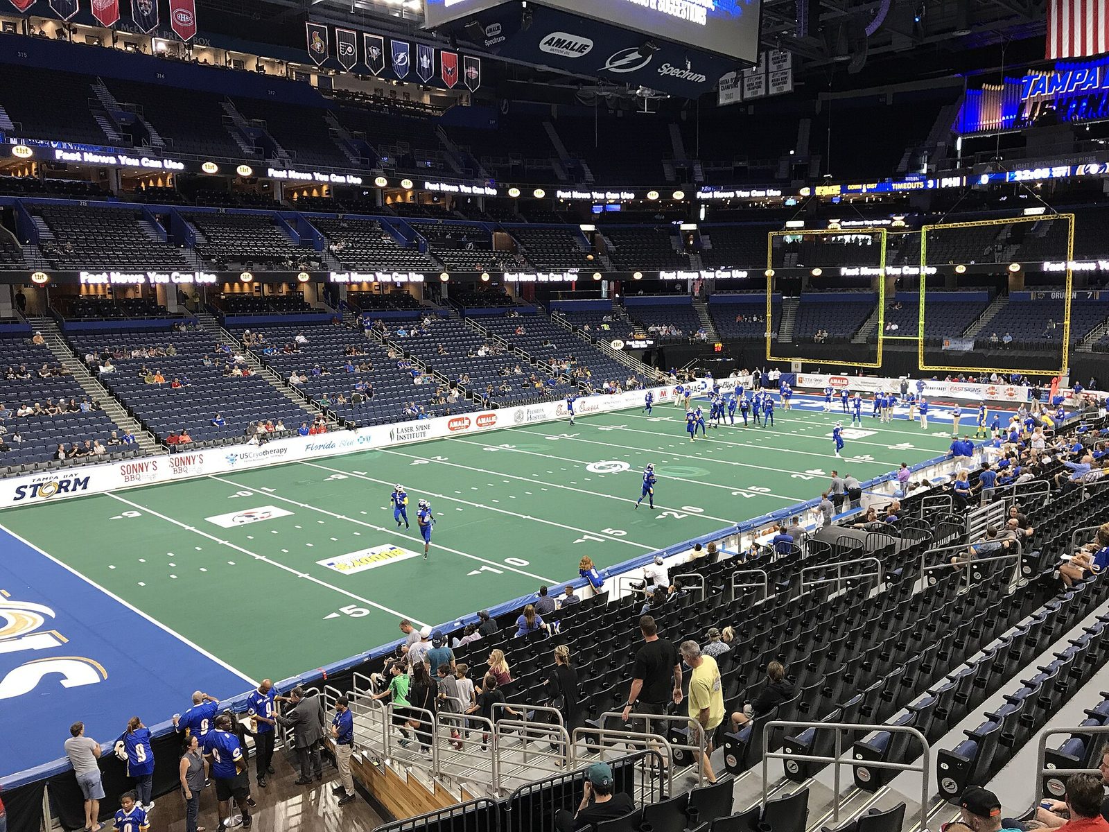 Benchmark International Arena in Tampa, home of the Lightning