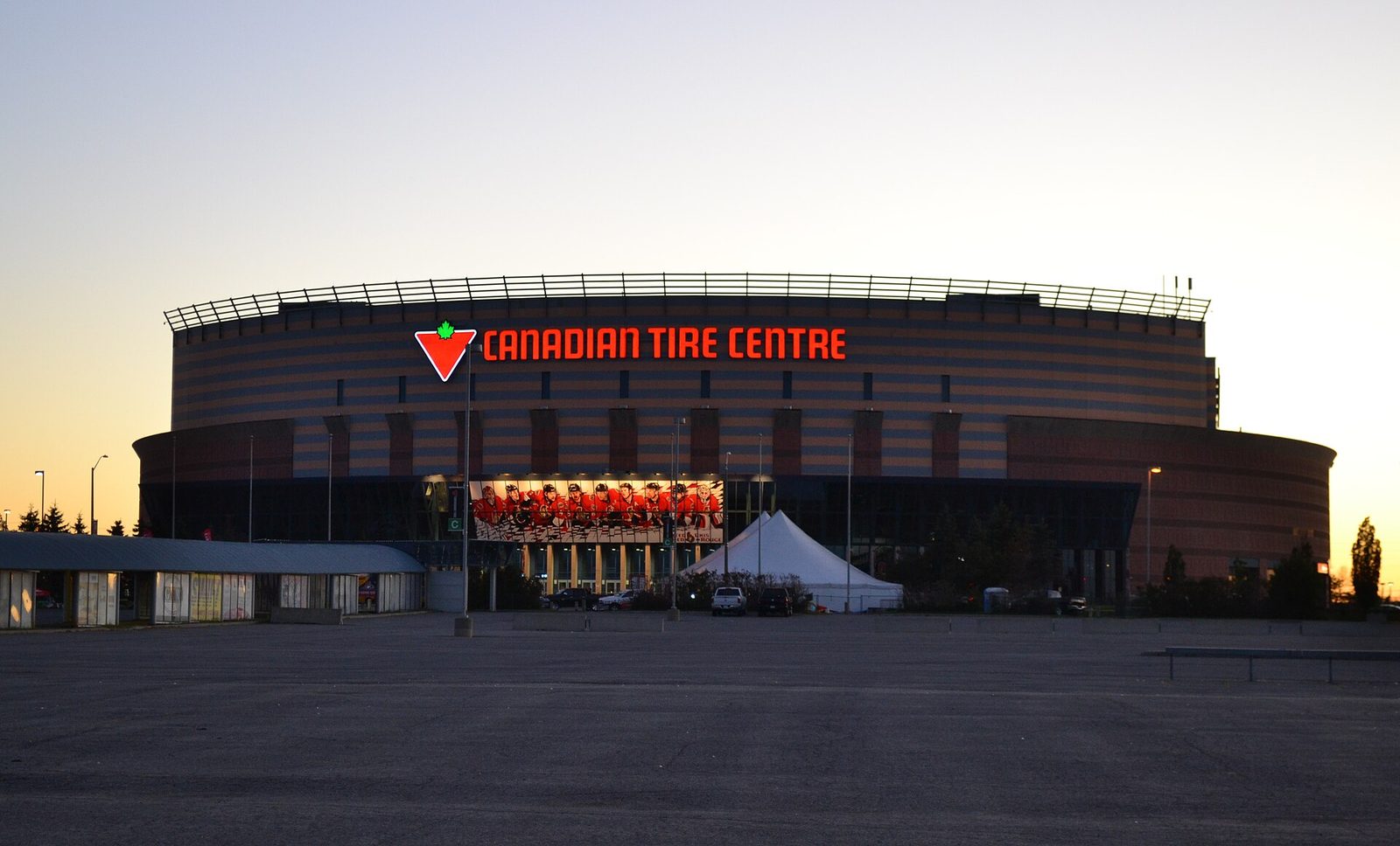 Canadian Tire Centre in Ottawa, home of the Senators