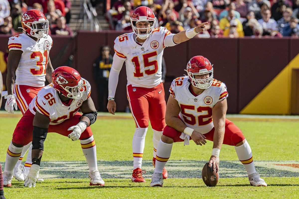Patrick Mahomes in action for the Chiefs