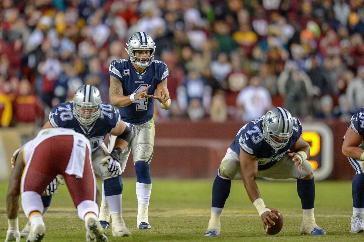 Dak Prescott in action for the Cowboys