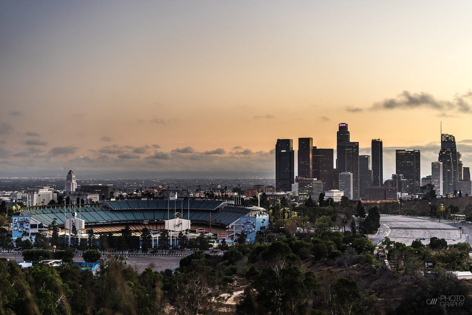 Dodger Stadium in Los Angeles