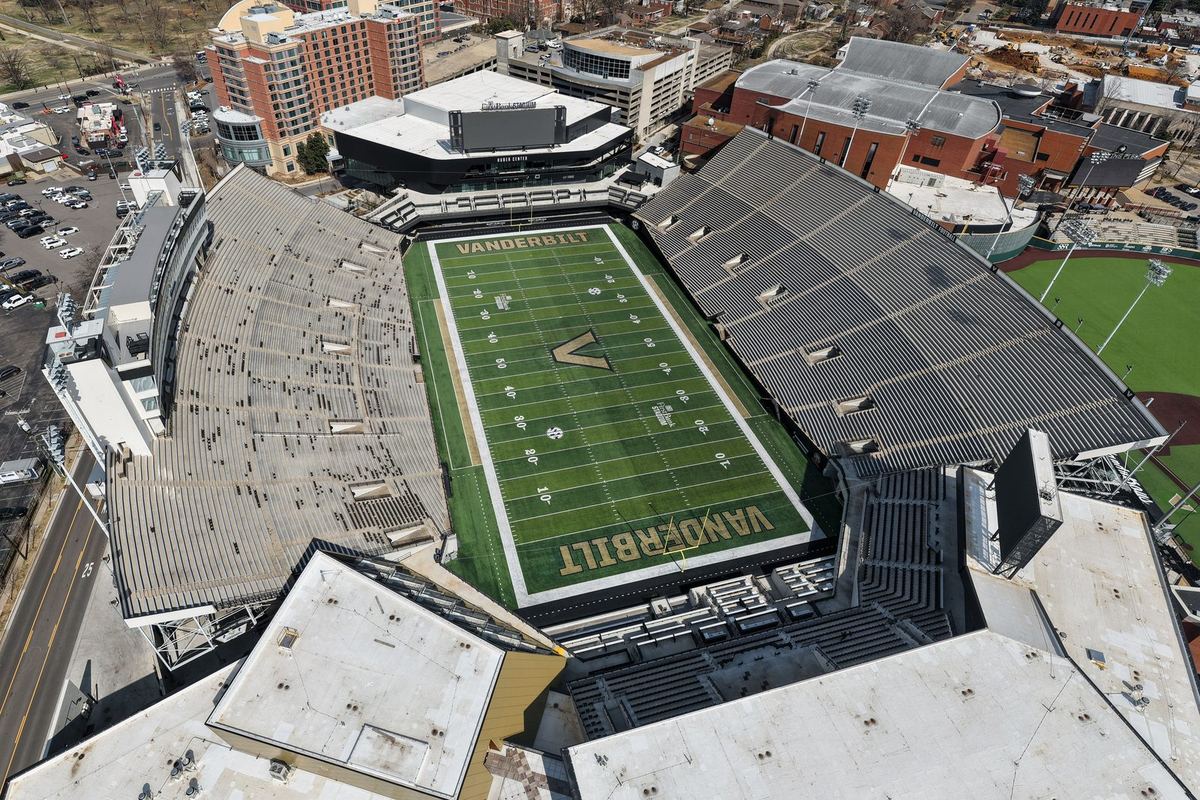 FirstBank Stadium in Nashville, home of Vanderbilt