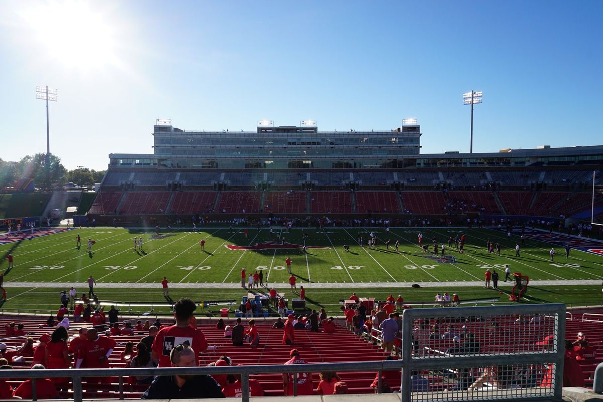 Gerald J. Ford Stadium in Dallas, home of SMU