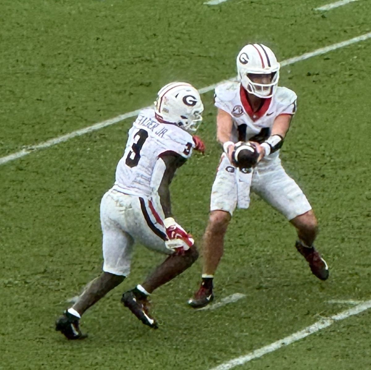 Georgia quarterback Gunner Stockton