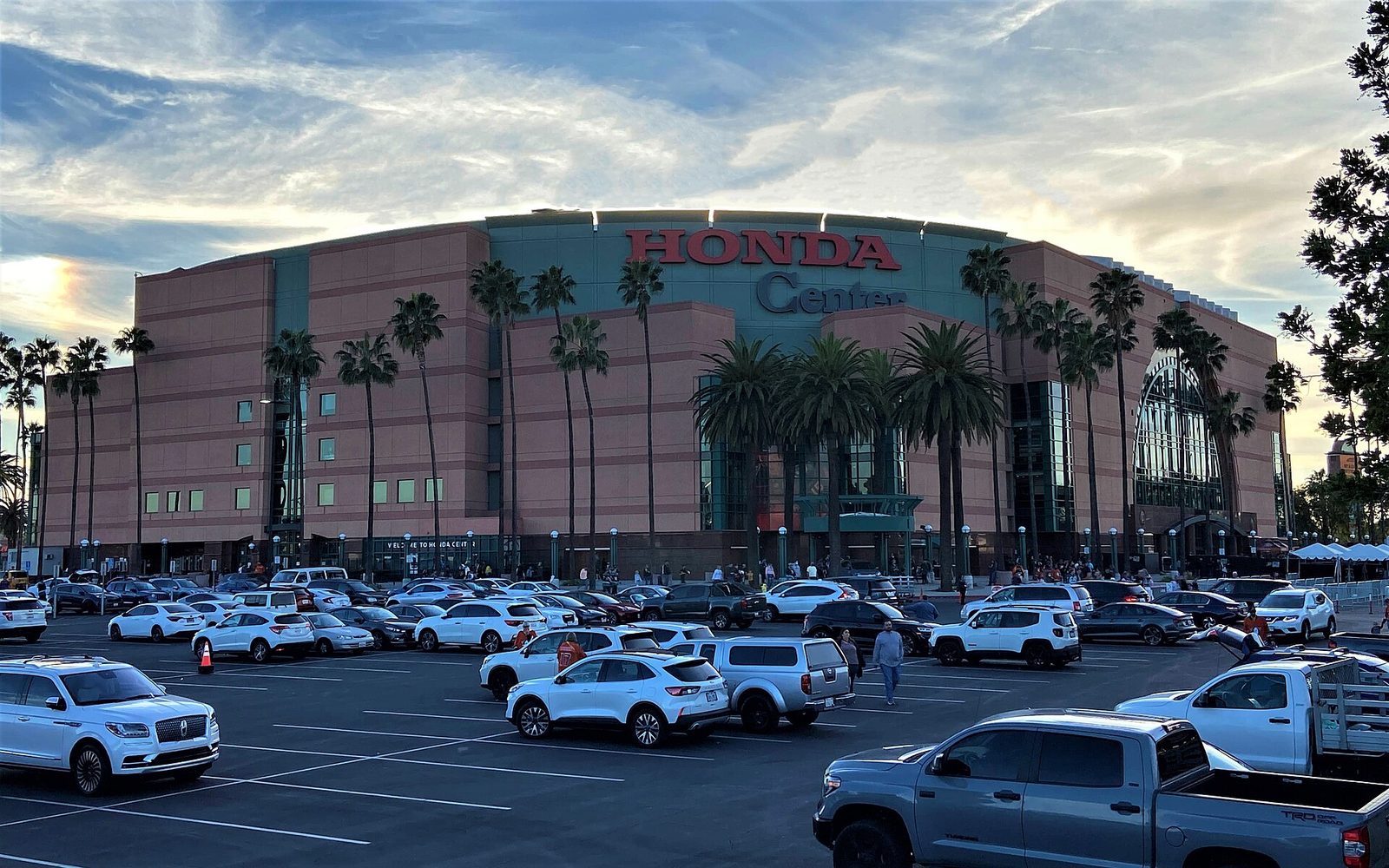 Honda Center in Anaheim, home of the Ducks