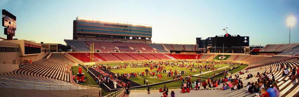 Jones AT&T Stadium in Lubbock, home of Texas Tech