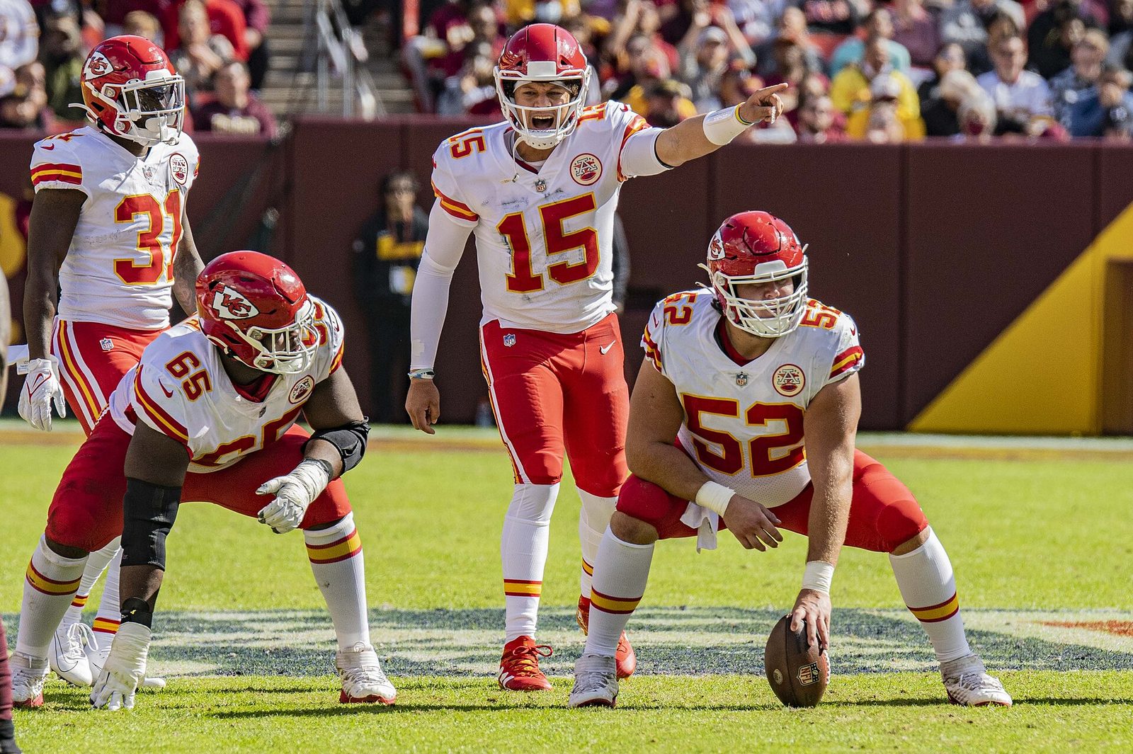 Kansas City Chiefs quarterback Patrick Mahomes