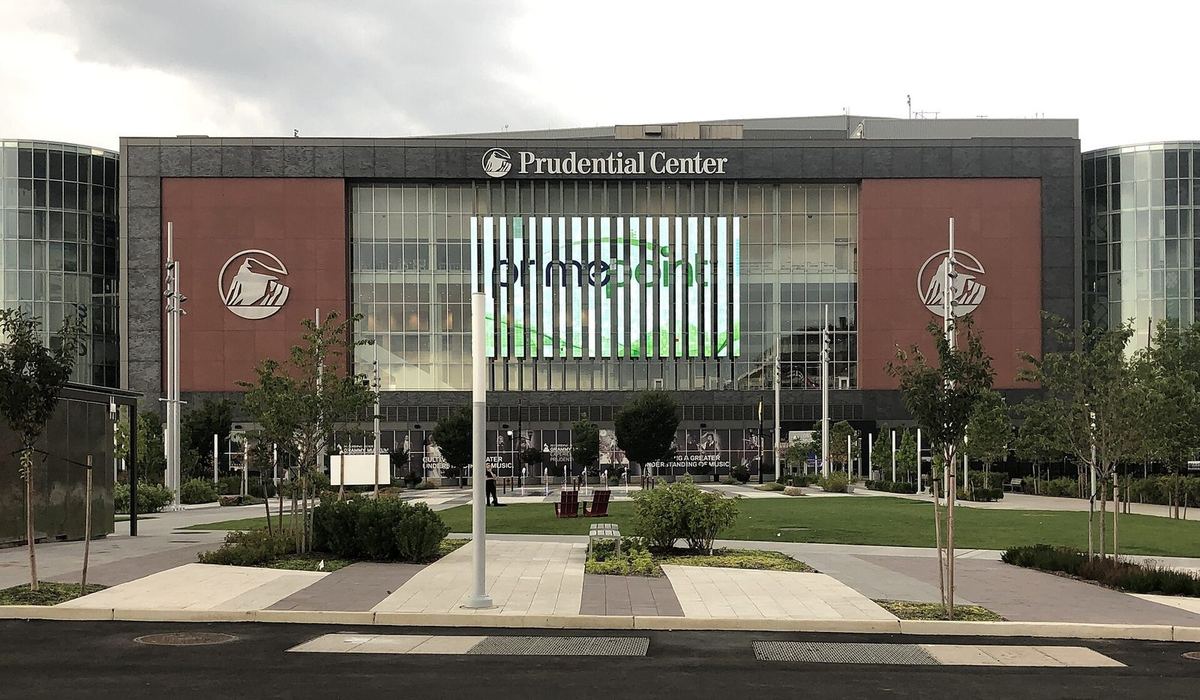 Prudential Center in Newark, home of the New Jersey Devils