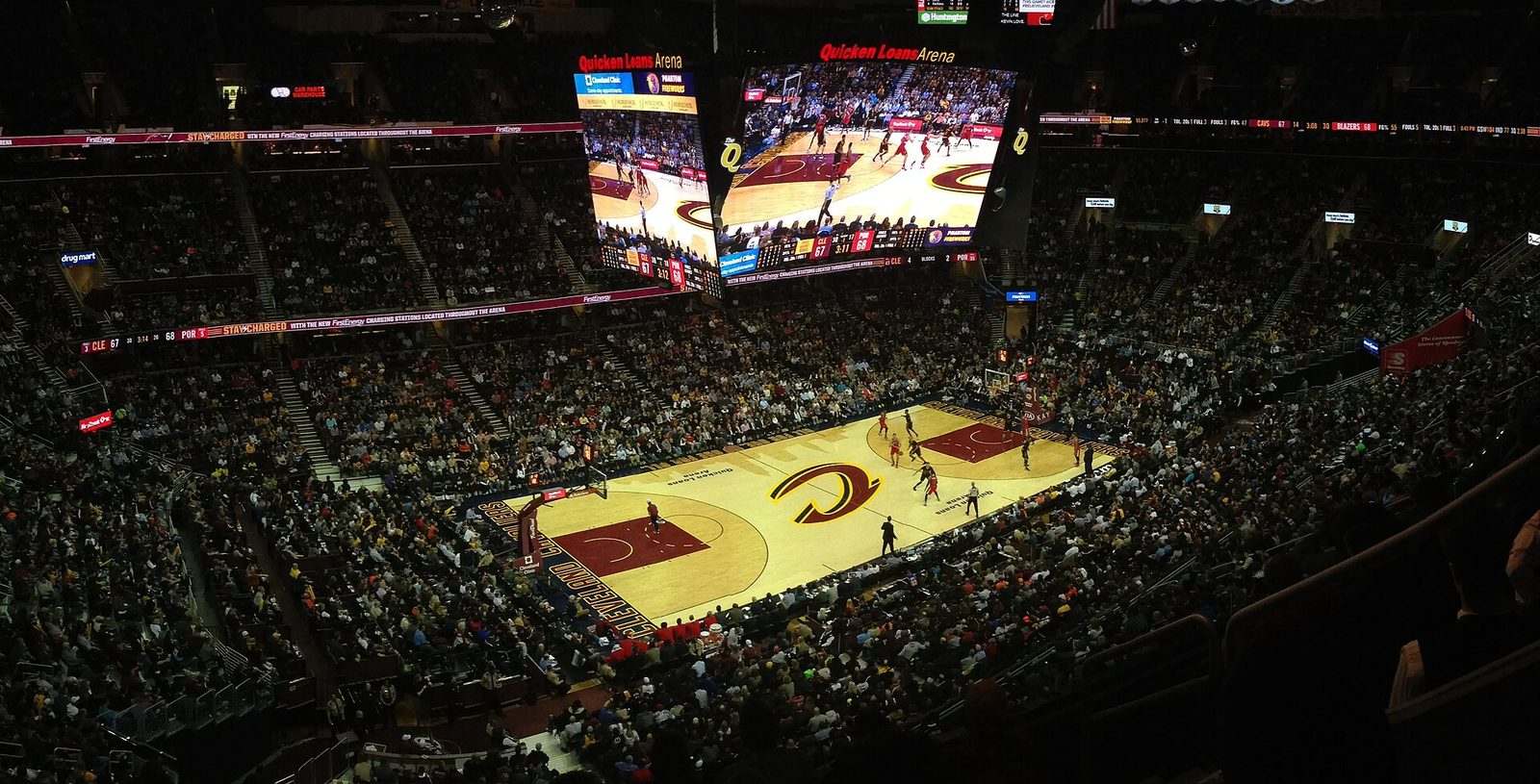Rocket Arena in Cleveland