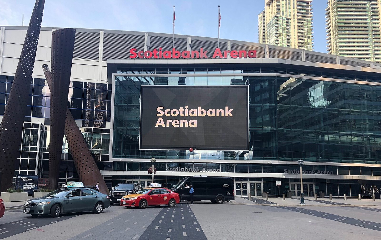Scotiabank Arena in Toronto, home of the Maple Leafs