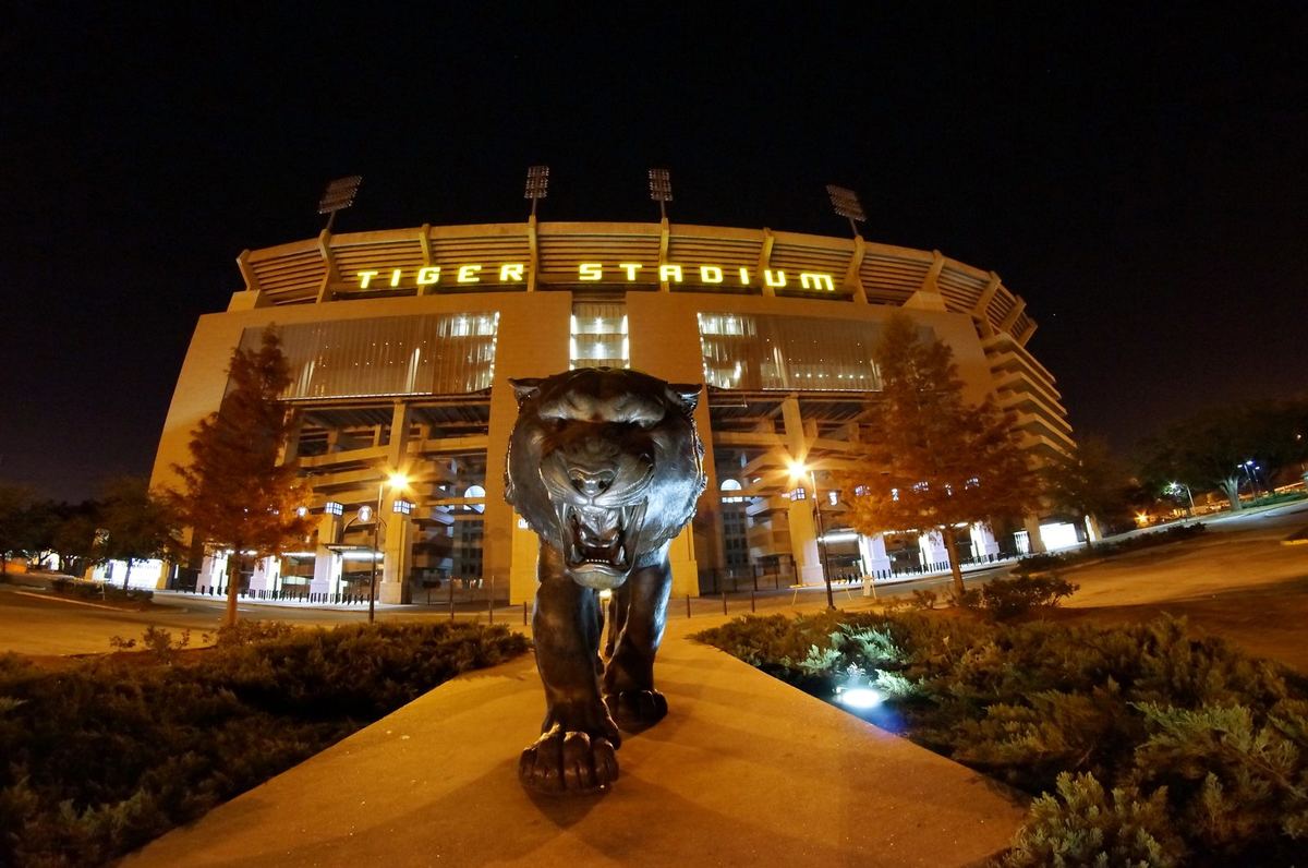 Tiger Stadium in Baton Rouge, home of LSU