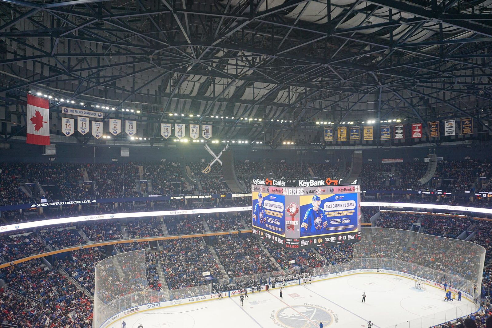 United Center in Chicago, home of the Blackhawks