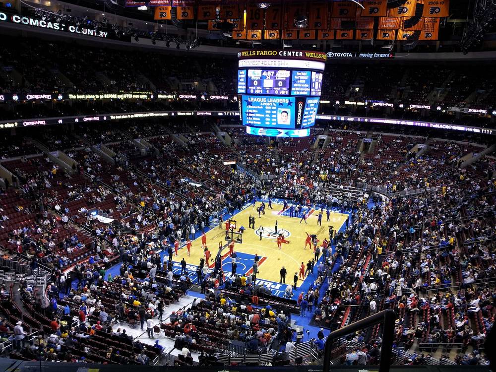 Xfinity Mobile Arena in Philadelphia
